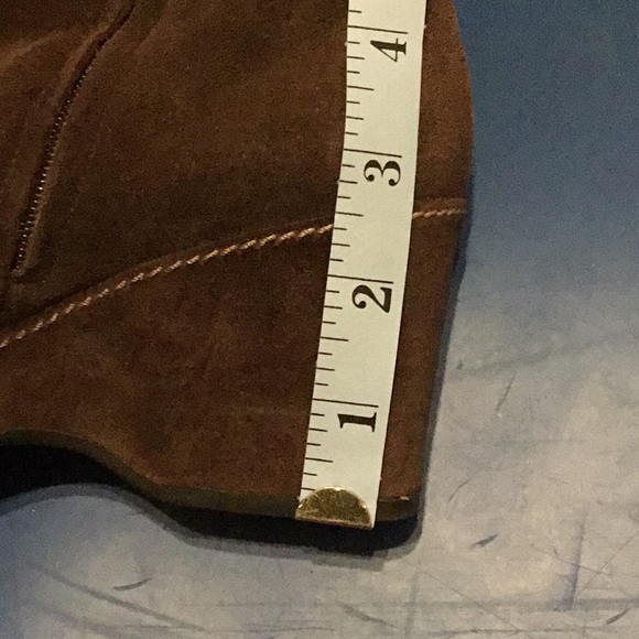 Rockport Leather, Suede Tall Boots, Brown, Waterproof - Picture 11 of 12